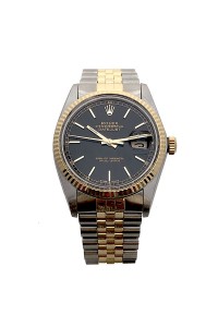 Pre Owned Rolex DateJust 36mm Steel with 18k Yellow Gold Bezel and Jubilee Bracelet